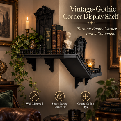 📙 Last Day 49% OFF - 🖤 Gothic Miniature Architecture Wall Shelf