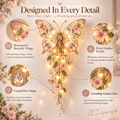 Butterfly Garden Light - 31.5- Inch