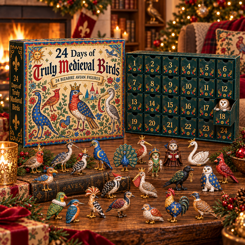 🏰 24 Days of Truly Medieval Birds