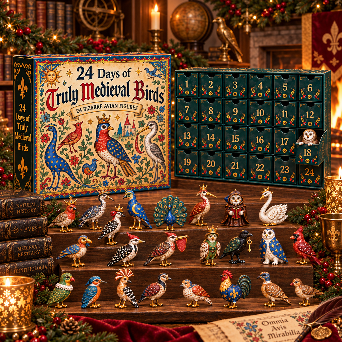 🏰 24 Days of Truly Medieval Birds