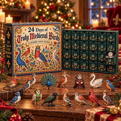 🏰 24 Days of Truly Medieval Birds