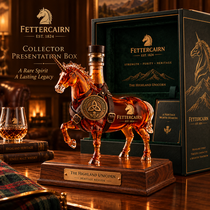 🦄Fettercairn Highland Unicorn Decanter – A Collector’s Gift for Whisky Lovers