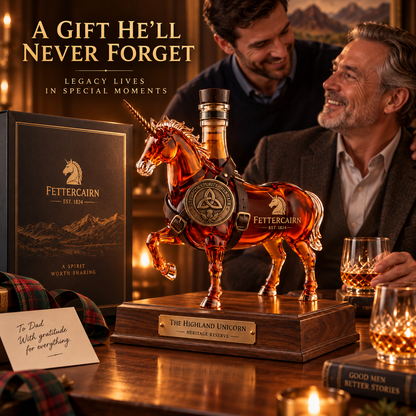 🦄Fettercairn Highland Unicorn Decanter – A Collector’s Gift for Whisky Lovers