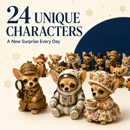 Chihuahua Jobs Advent Calendar 2026 – 24 Days of Unique Chihuahua Miniature Collectibles
