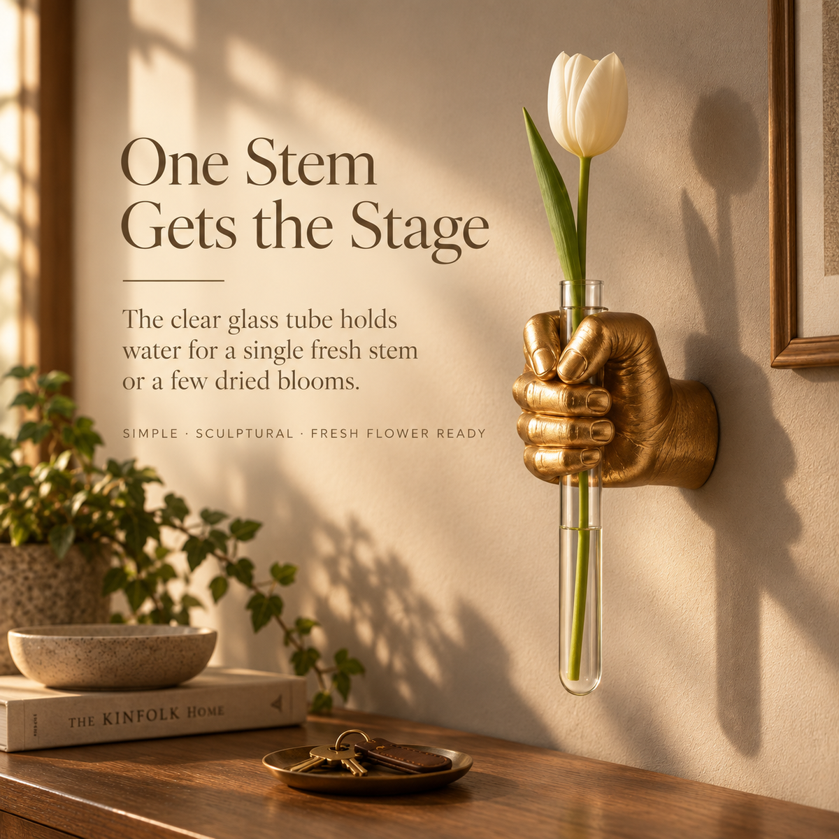 HandBloom™ Bud Vase