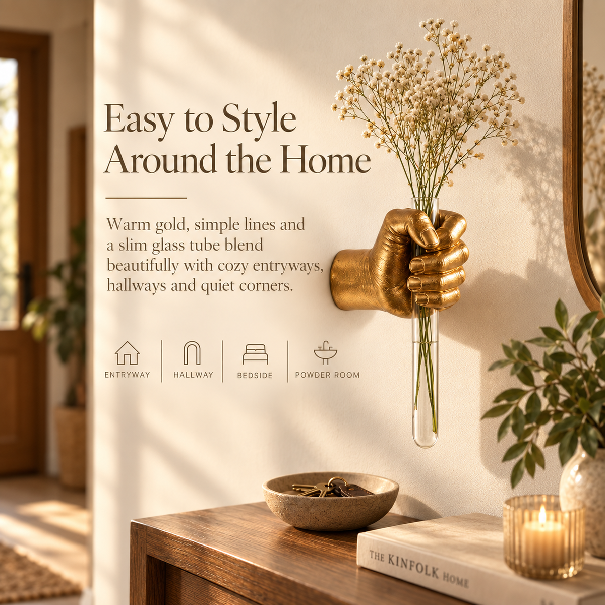 HandBloom™ Bud Vase