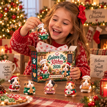 🐹🍪 24 Days of Cozy Kitchen Fun – Guinea Pig Christmas Collector Countdown 2026