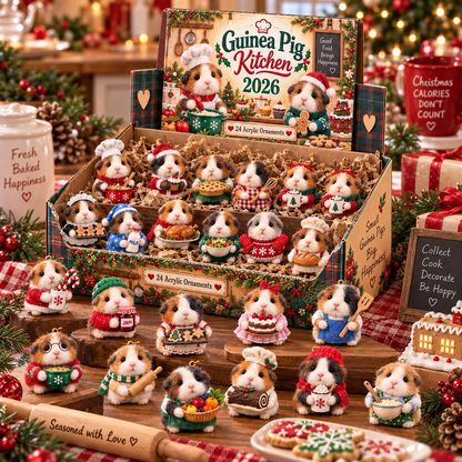 🐹🍪 24 Days of Cozy Kitchen Fun – Guinea Pig Christmas Collector Countdown 2026