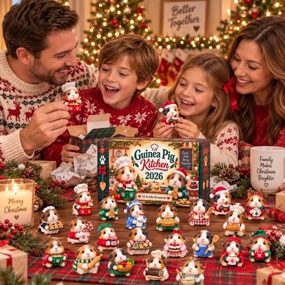 🐹🍪 24 Days of Cozy Kitchen Fun – Guinea Pig Christmas Collector Countdown 2026