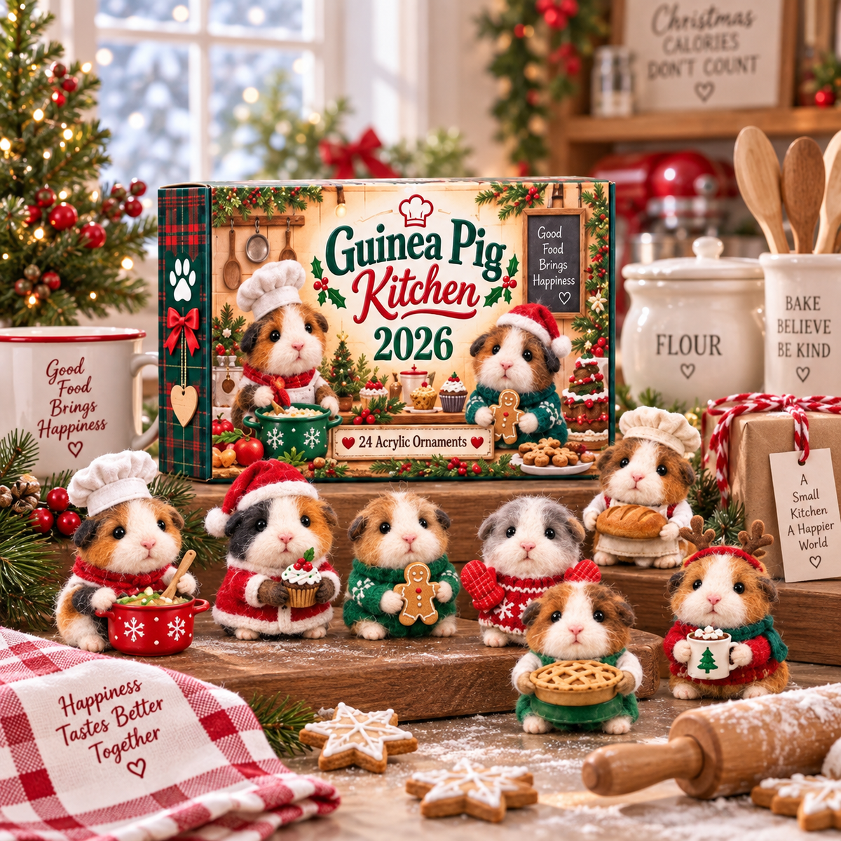 🐹🍪 24 Days of Cozy Kitchen Fun – Guinea Pig Christmas Collector Countdown 2026