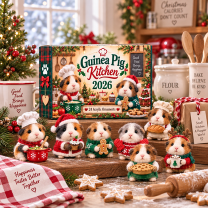 🐹🍪 24 Days of Cozy Kitchen Fun – Guinea Pig Christmas Collector Countdown 2026