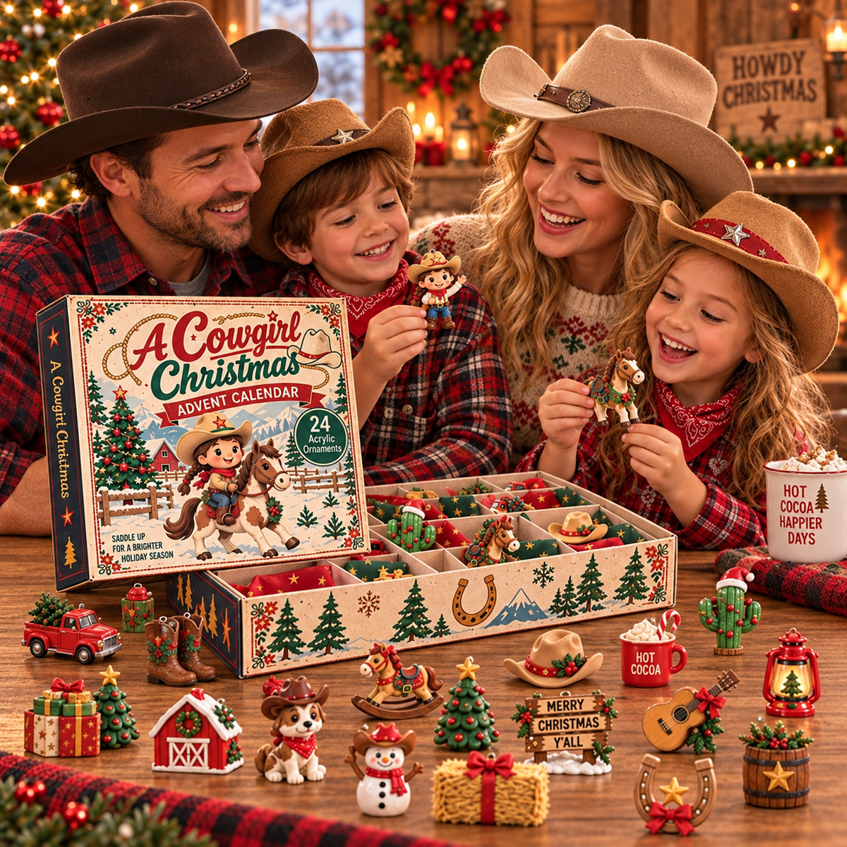 🤠🎄 24 Days of Western Christmas Charm – Cowgirl Holiday Collector Countdown 2026