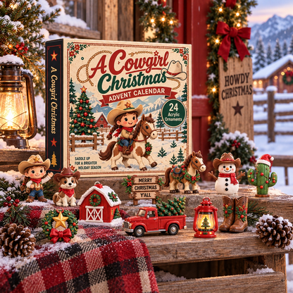 🤠🎄 24 Days of Western Christmas Charm – Cowgirl Holiday Collector Countdown 2026
