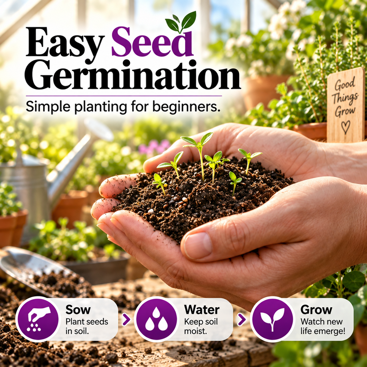 Starting creeping thyme seeds
