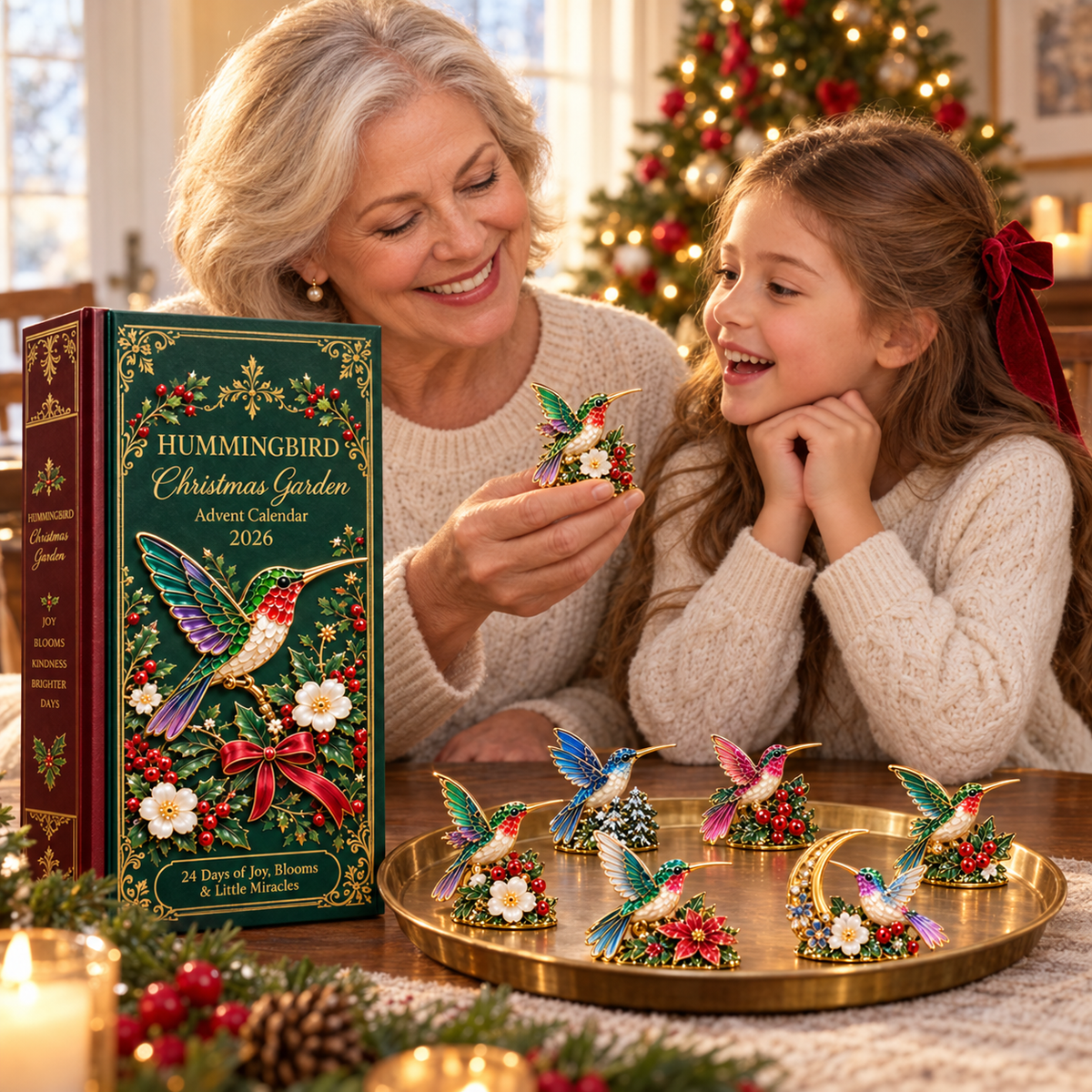 🎄 Hummingbird Garden Christmas Advent Calendar 2026 — 24 Days of Colorful Collectible Surprises