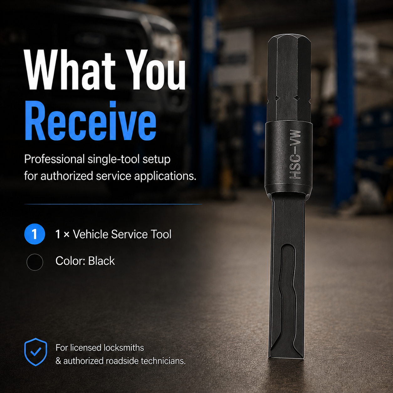 🔧 Professional Vehicle Service Tool – Compact, Durable, Service-Ready