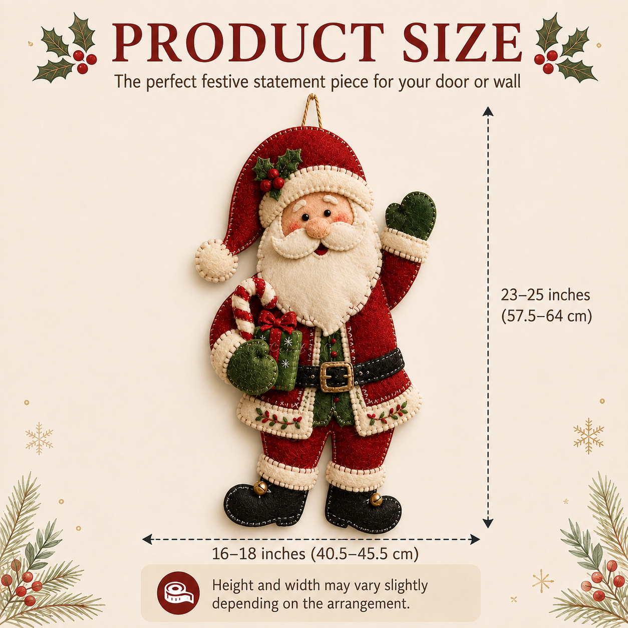 ⛄🎅🎄Christmas Felt Door Hanger DIY Sewing Kit
