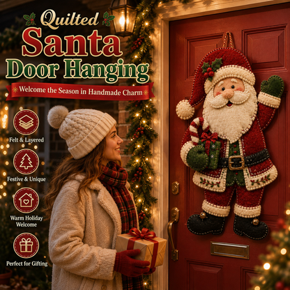 ⛄🎅🎄Christmas Felt Door Hanger DIY Sewing Kit