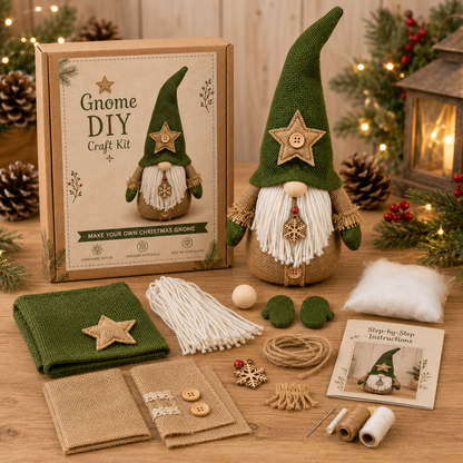 🎄Cozy Christmas Character DIY Craft Kit