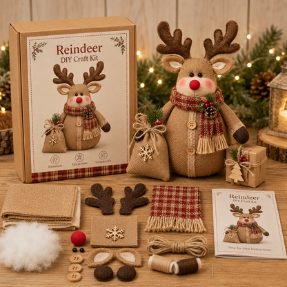 🎄Cozy Christmas Character DIY Craft Kit