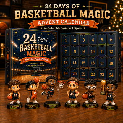 24 Days of Basketball Magic Advent Calendar | 24 Collectible Basketball Figures 🏀