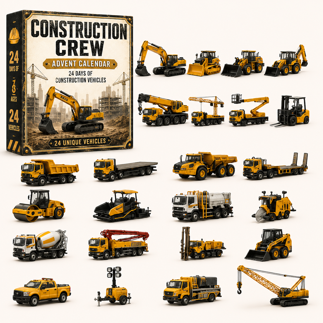 Construction Crew 24 vehicle collection