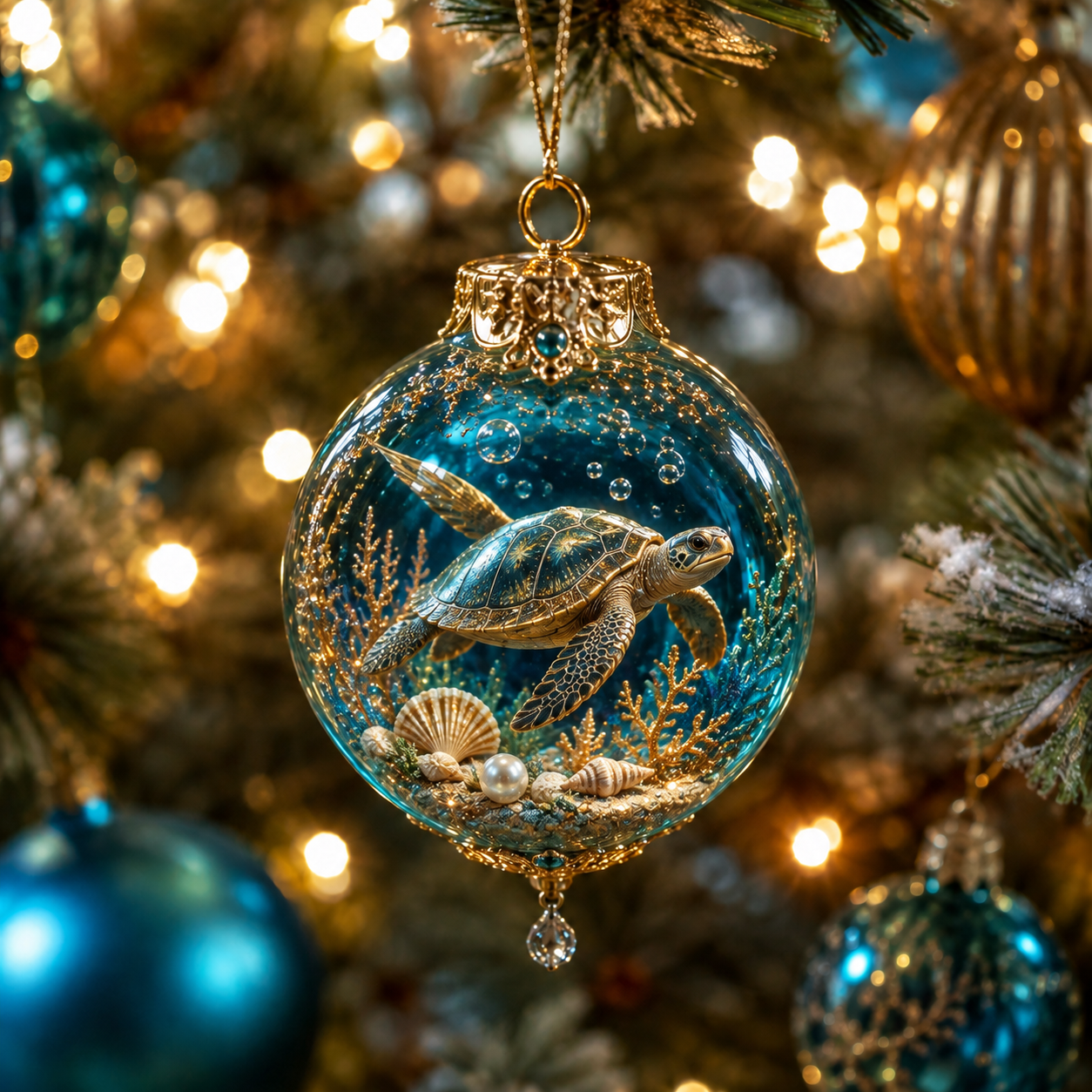 ✨Ocean Wonders Christmas Ornament Collection
