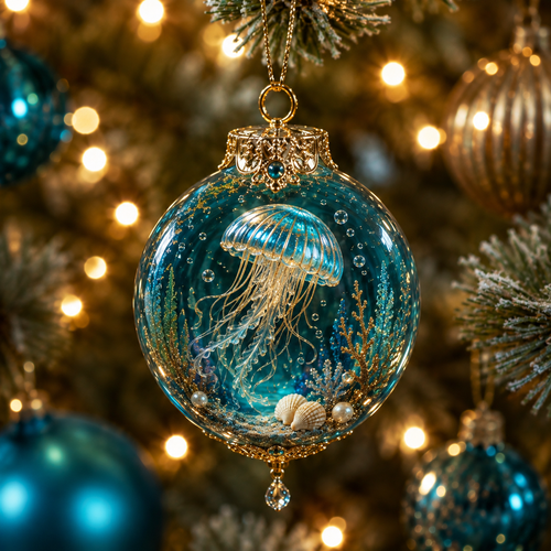✨Ocean Wonders Christmas Ornament Collection
