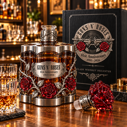 Roses 41st Anniversary Whiskey Decanter