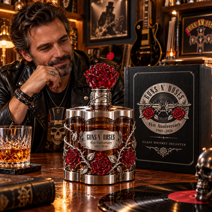 Roses 41st Anniversary Whiskey Decanter