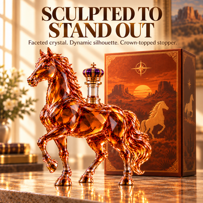 👑 Wild Horse Reserve Whiskey Bottle