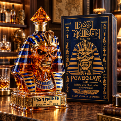 Powerslave Pharaoh Whiskey Decanter