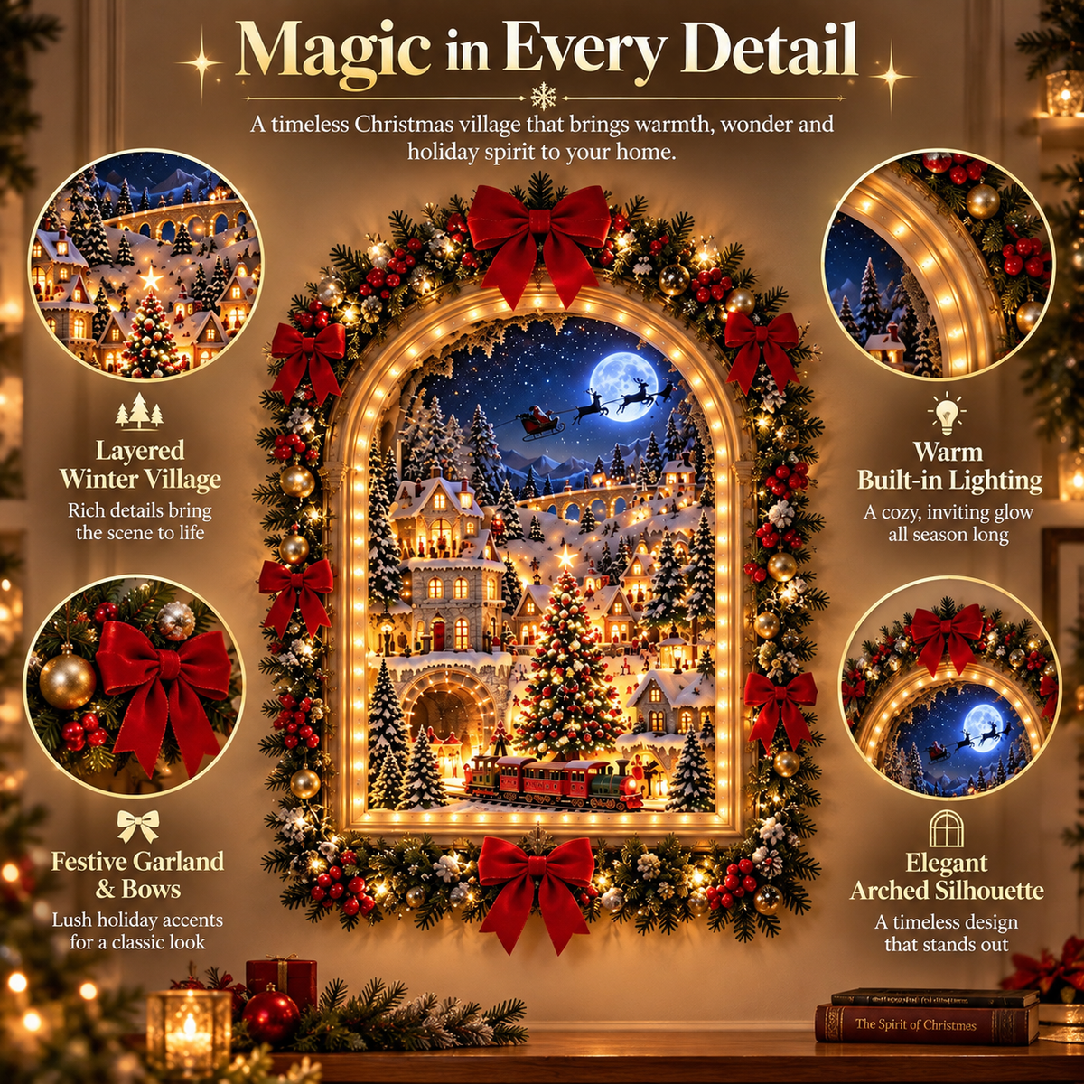 The Christmas Portal – Animated Christmas Village