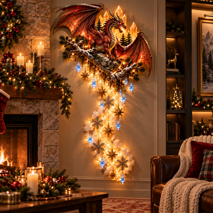 ✨ Enchanted Christmas Magic Trail Wall Light – A Touch of Winter Magic, Right on Your Wall ✨