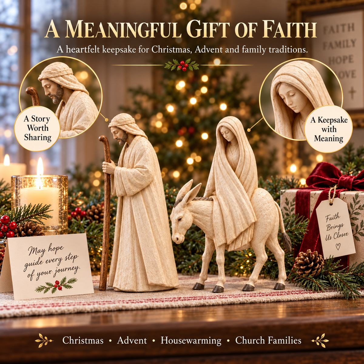 Journey to Bethlehem meaningful Christian gift