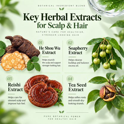3-in-1 Herbal Shampoo Bar — Scalp Refresh, Oil Control & Stronger-Looking Hair