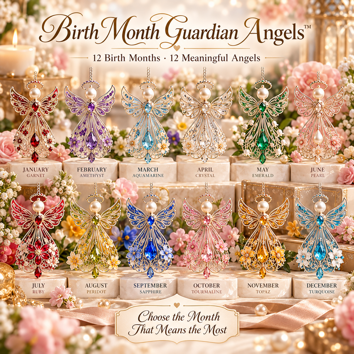 Birth Month Guardian Angel Collection