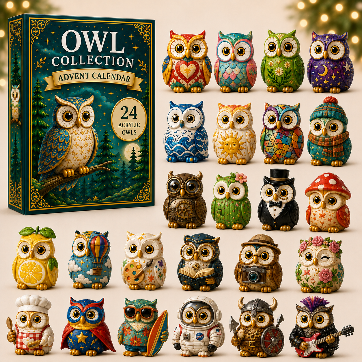 🦉Whimsical Owls Advent Calendar 2026