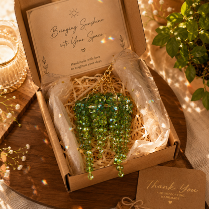 ✨ Beaded Plant Suncatcher – Turn Dead Corners Into Sun-Drenched Works of Art