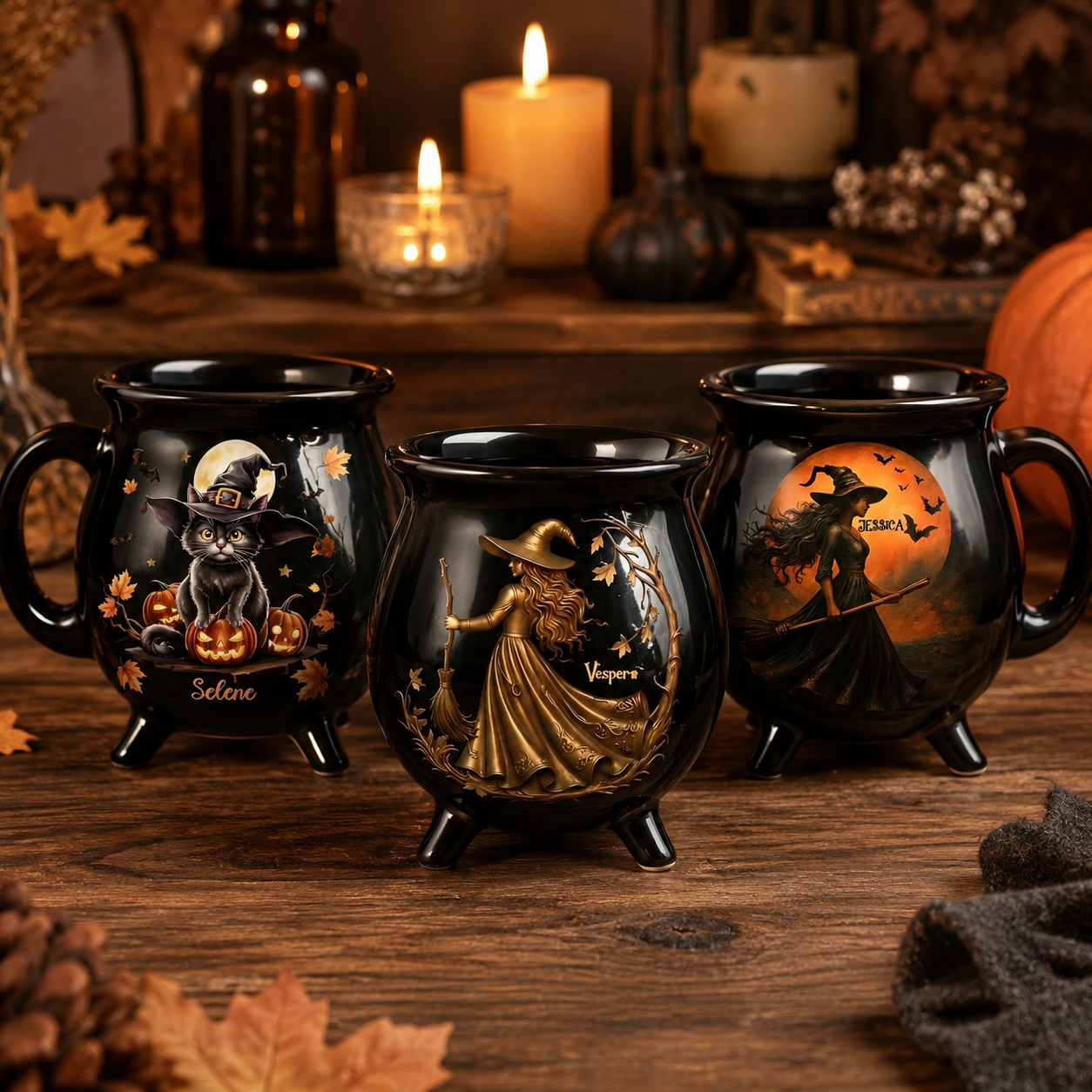 🔥Halloween Early Bird Sale🎃Custom  Witch Cauldron Mug — The Ultimate Halloween Brew! 🔮💀☕️