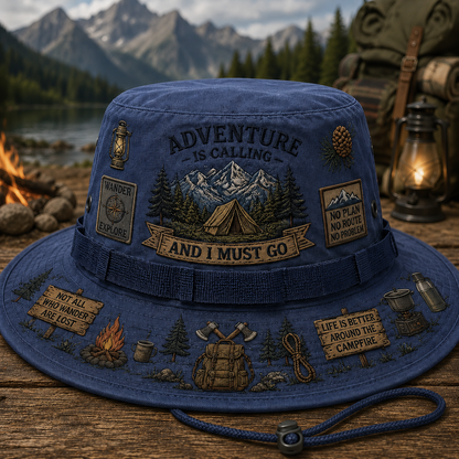 🇺🇸 Last Day Promo: 49% OFF🌲Adventure Is a Way of Life Boonie Hat