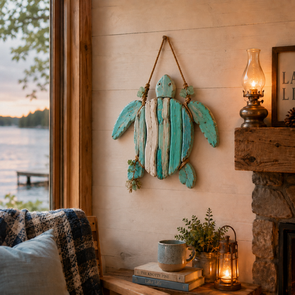 🌊Coastal Driftwood Ocean Animal Wall Decor