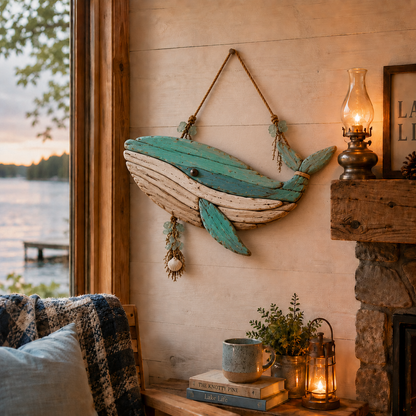 🌊Coastal Driftwood Ocean Animal Wall Decor