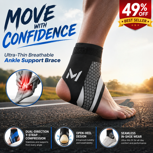 Ultra-Thin Breathable Ankle Support Brace