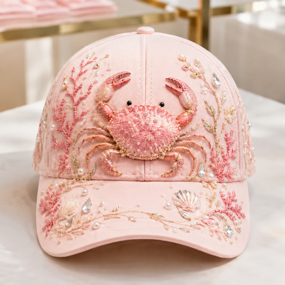 🔥 Last Day 69% OFF – 🌊🧢 3D Ocean Creatures Embroidery Cap (📦Buy 2 Free Shipping)