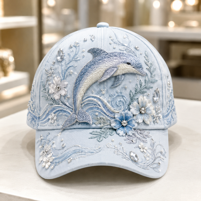 🔥 Last Day 69% OFF – 🌊🧢 3D Ocean Creatures Embroidery Cap (📦Buy 2 Free Shipping)