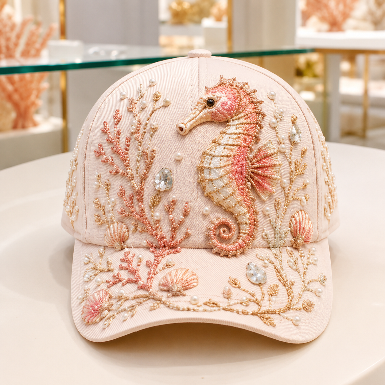 🔥 Last Day 69% OFF – 🌊🧢 3D Ocean Creatures Embroidery Cap (📦Buy 2 Free Shipping)