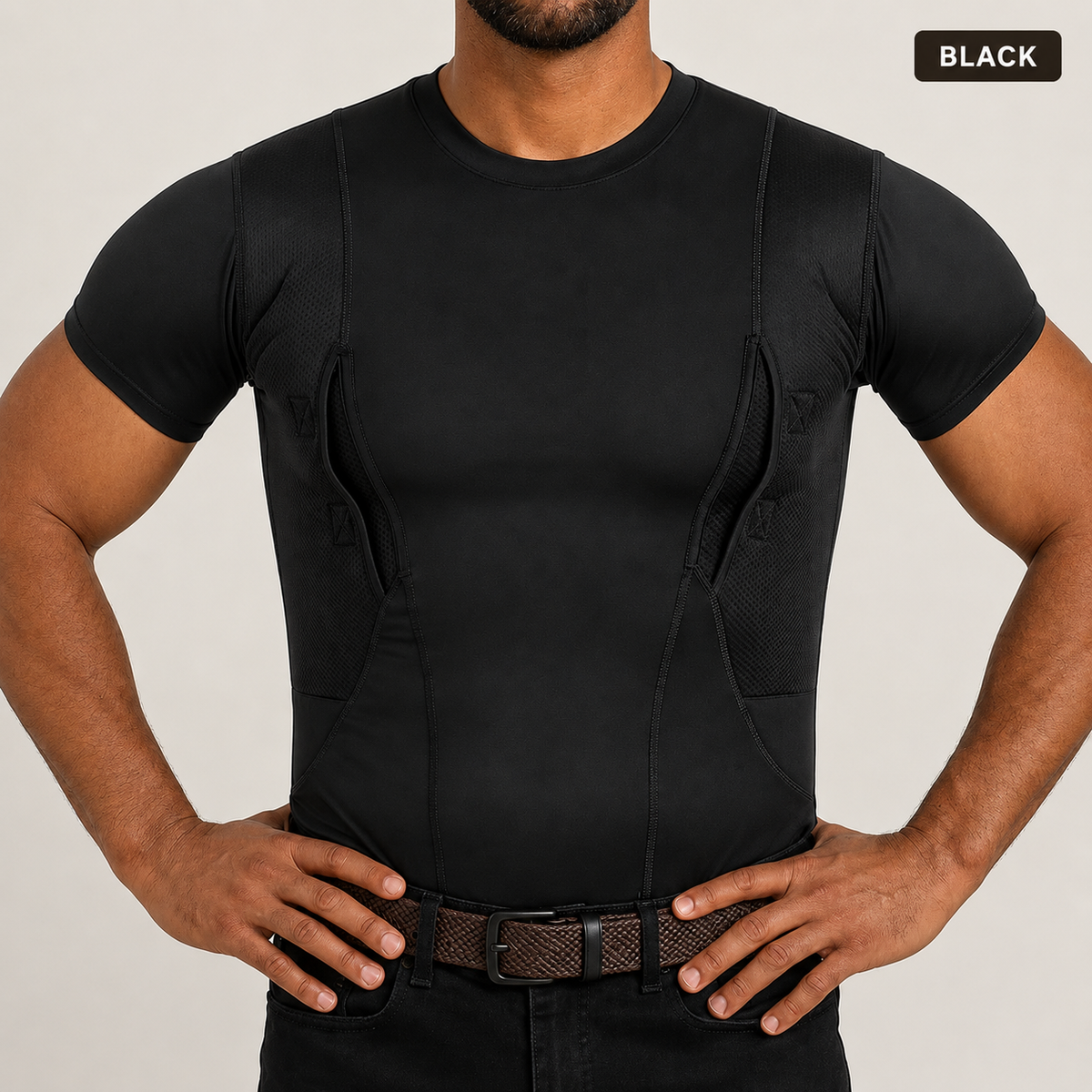 ⏰Limited Stock 50% OFF -Ambidextrous Concealed Carry Compression Shirt
