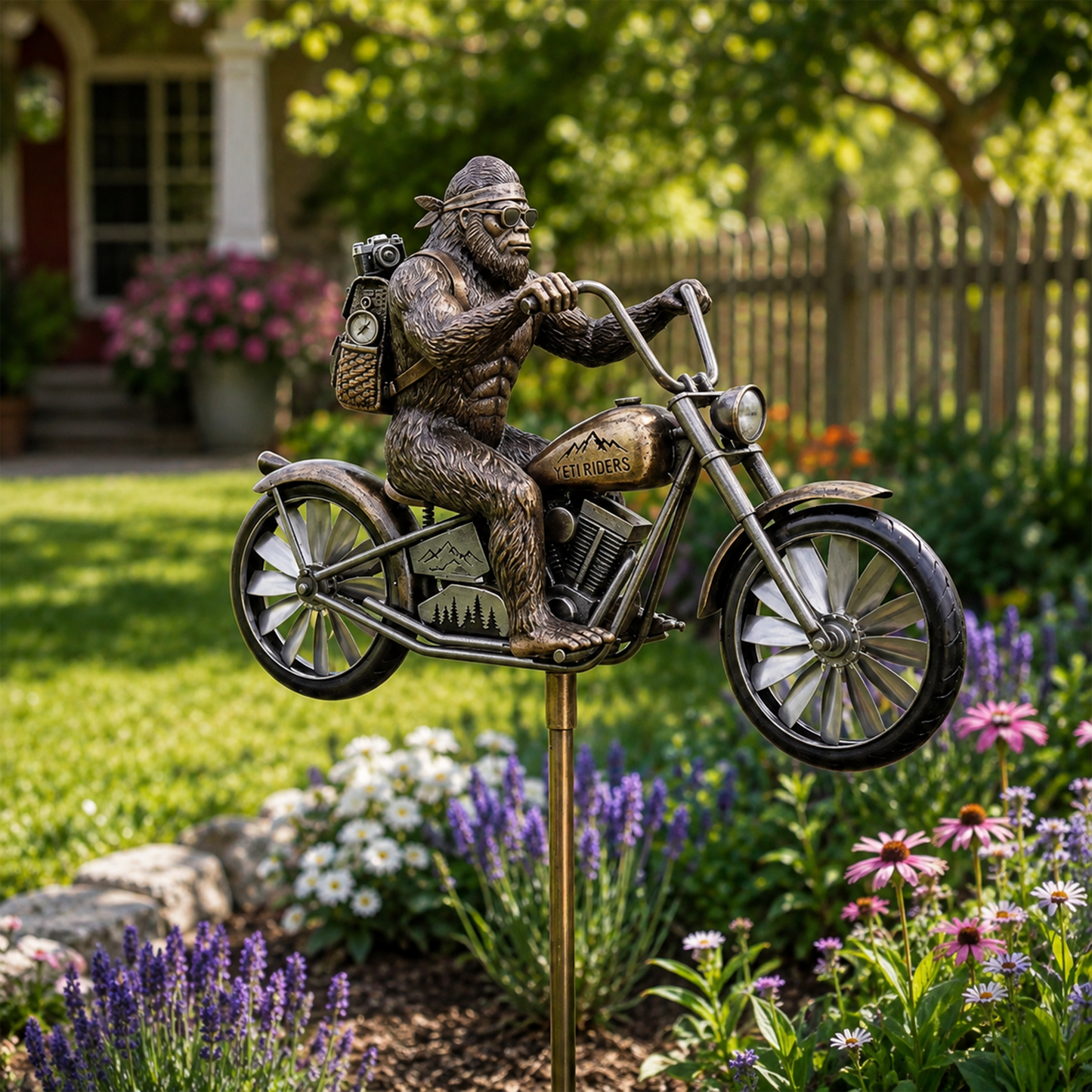 🔥 Earl's Handmade Bigfoot Wind Spinner