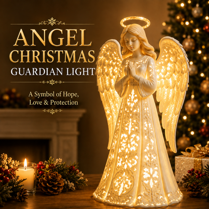 🪽✨ Angel Christmas Guardian Light – A Symbol of Hope, Love & Protection